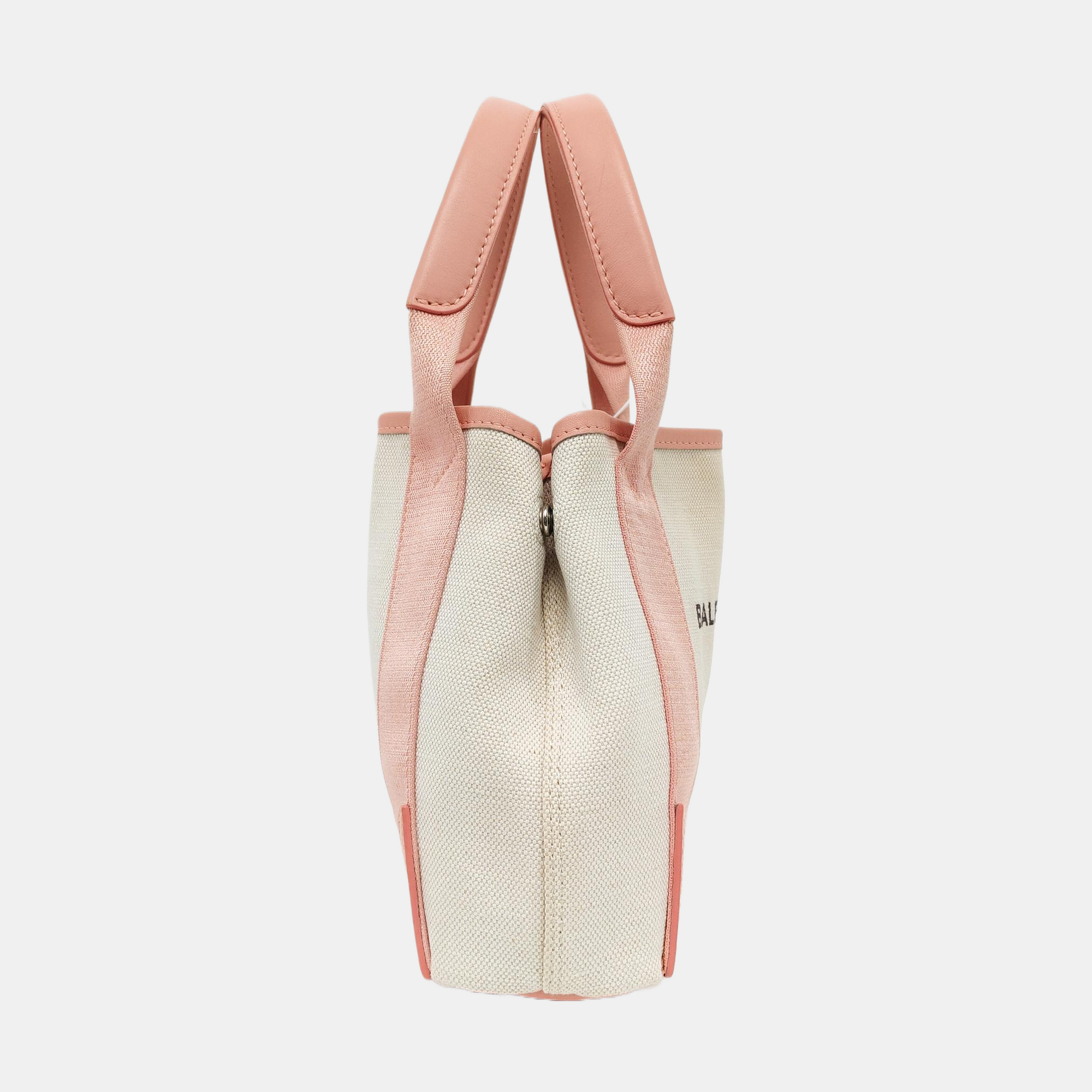 Navy Mini Canvas Beige