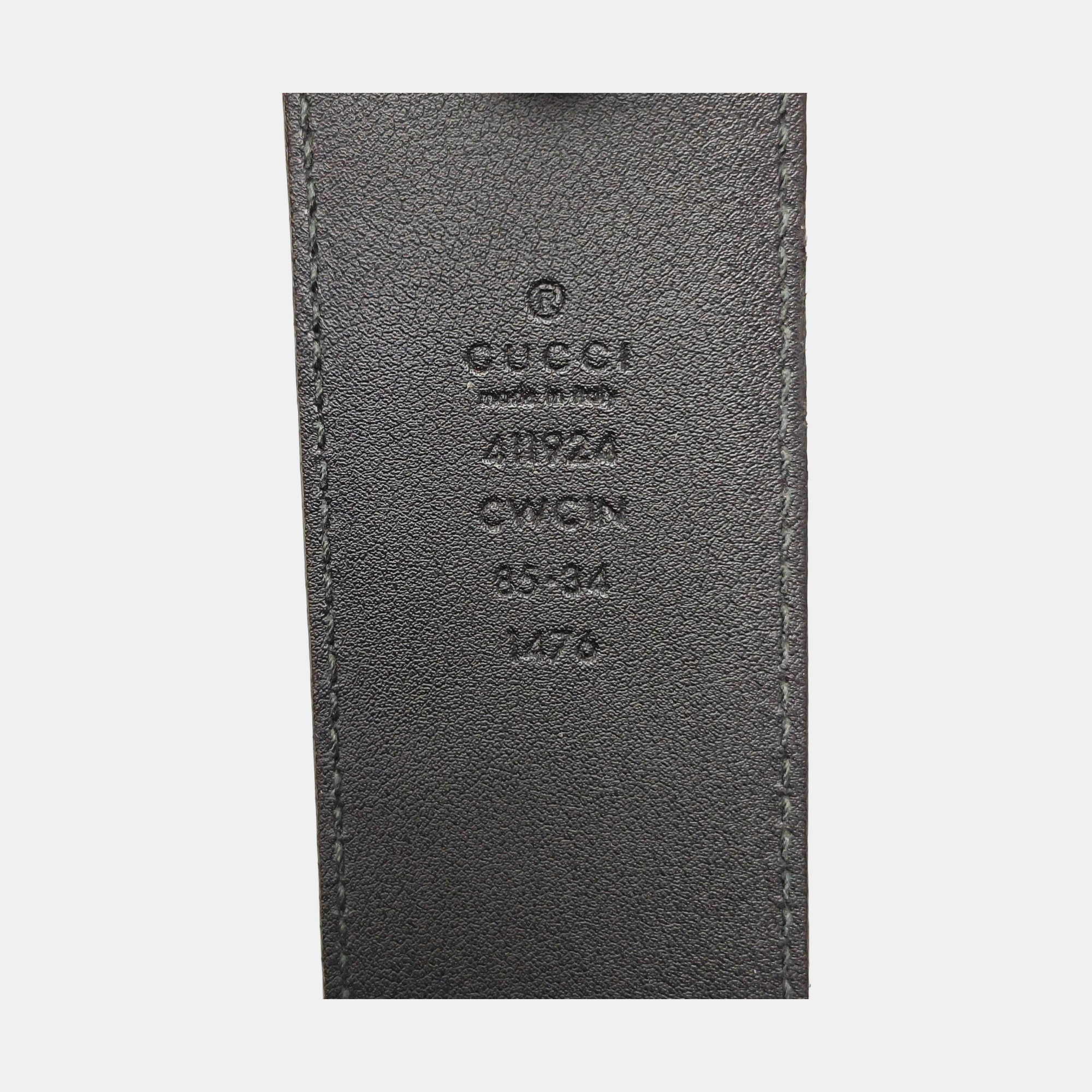 Leather Belt Black