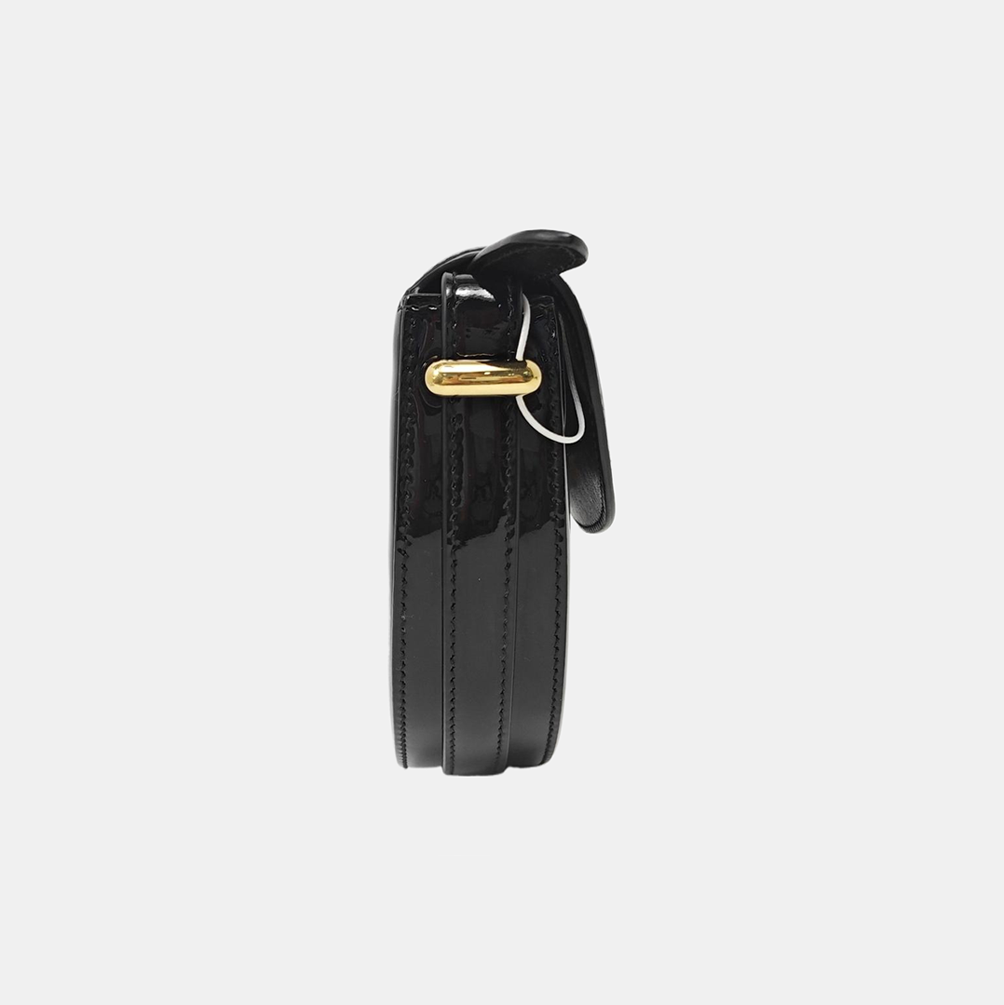 Arqué Mini Patent Leather Black