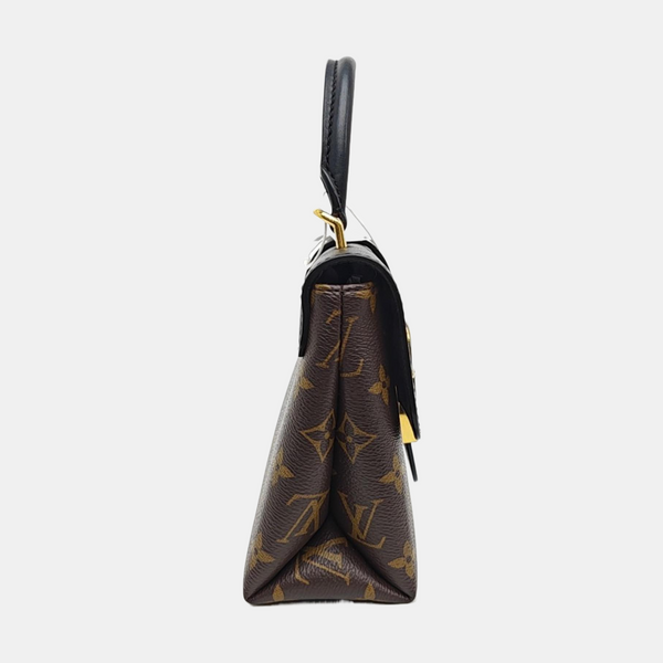 LOCKY BB Monogram Coated Canvas Brown