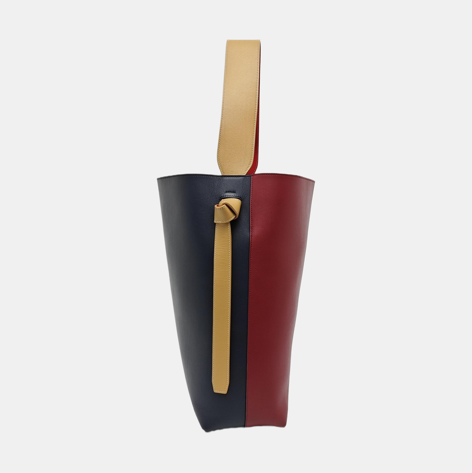 TWISTED CABAS Small Calfskin Red