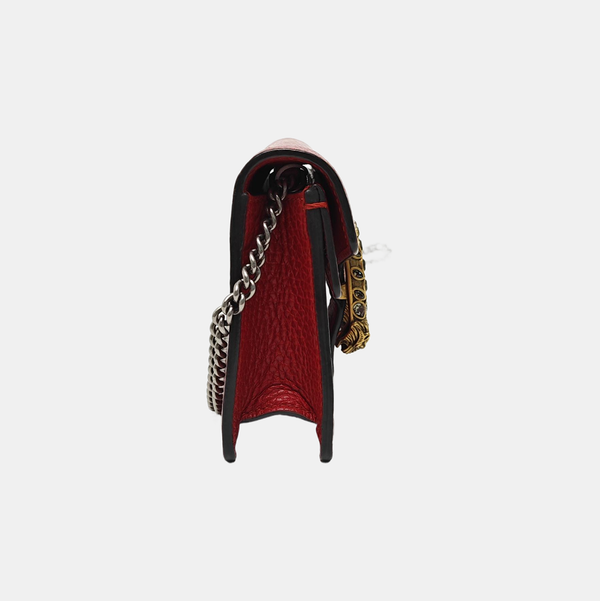 Dionysus Super Mini Calfskin Red
