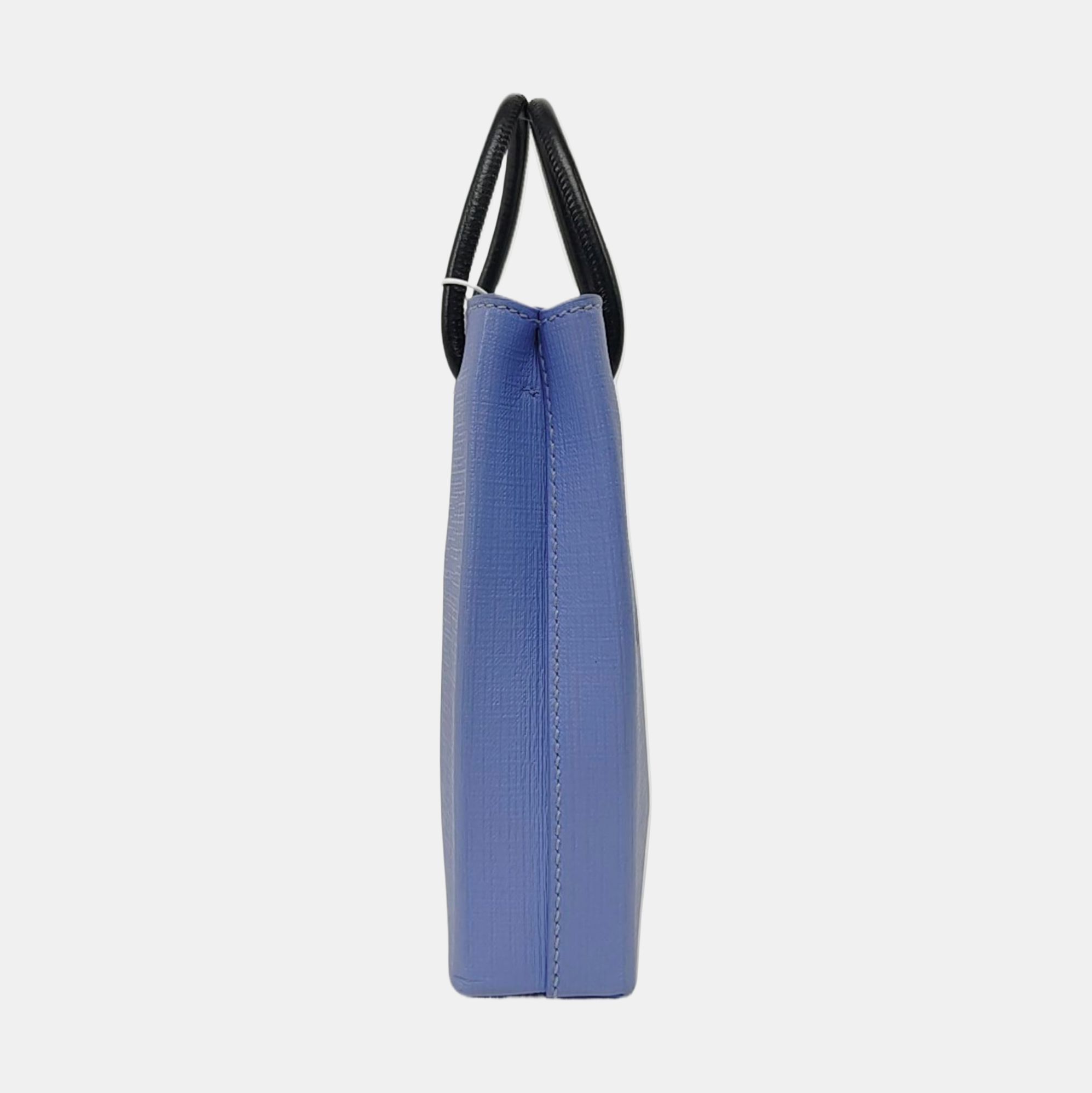 Shopping Bag Calfskin Purple