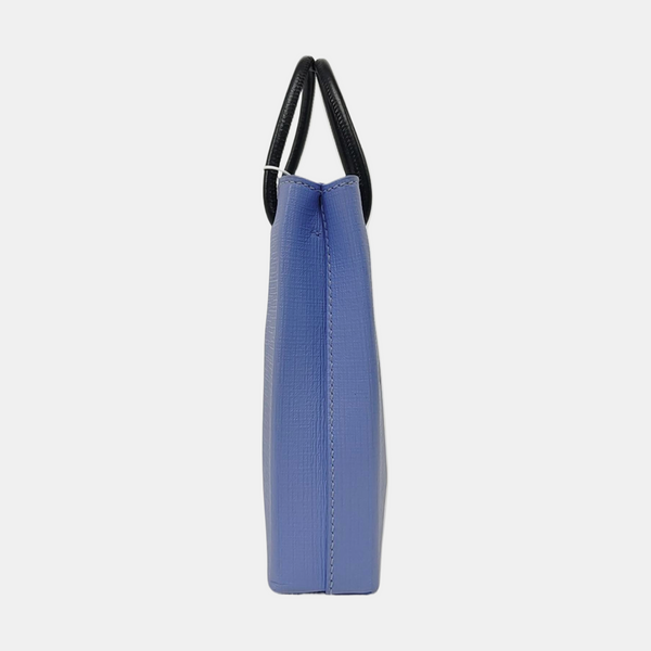 Shopping Bag Calfskin Purple