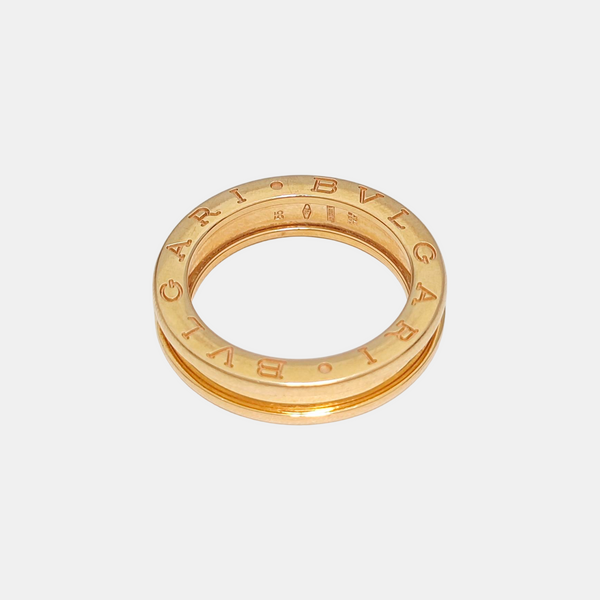 B.ZERO1 18k Rose Gold Ring EU 55