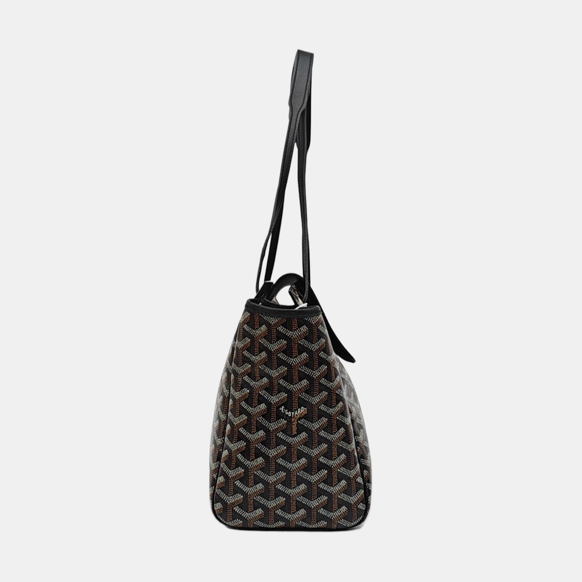 Rouette PM Coated Canvas Brown