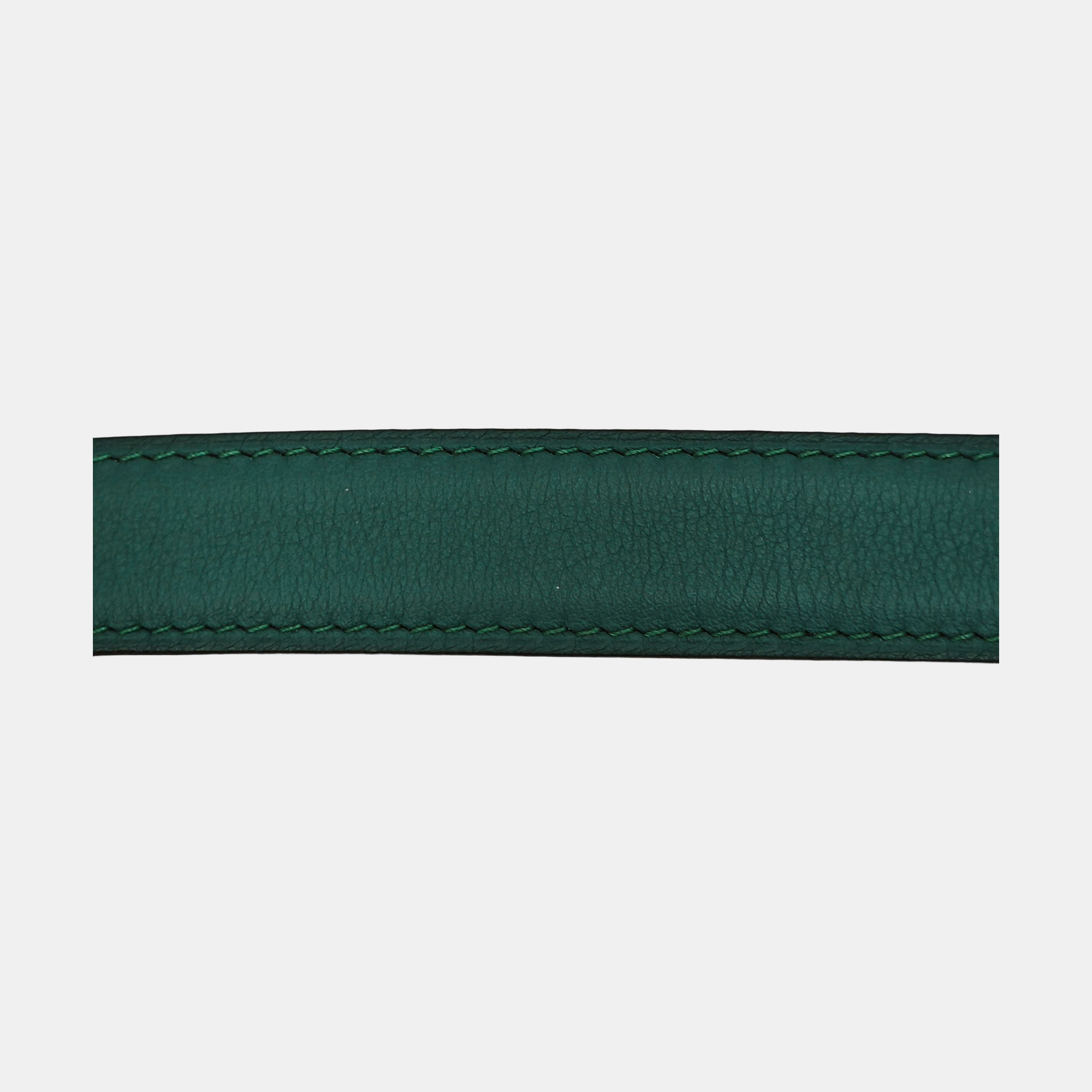 Leather Belt Blue