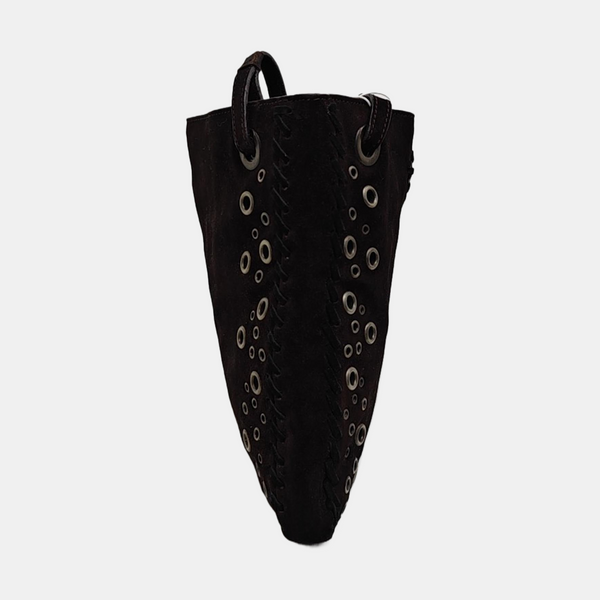 Suede Tote Bag Brown
