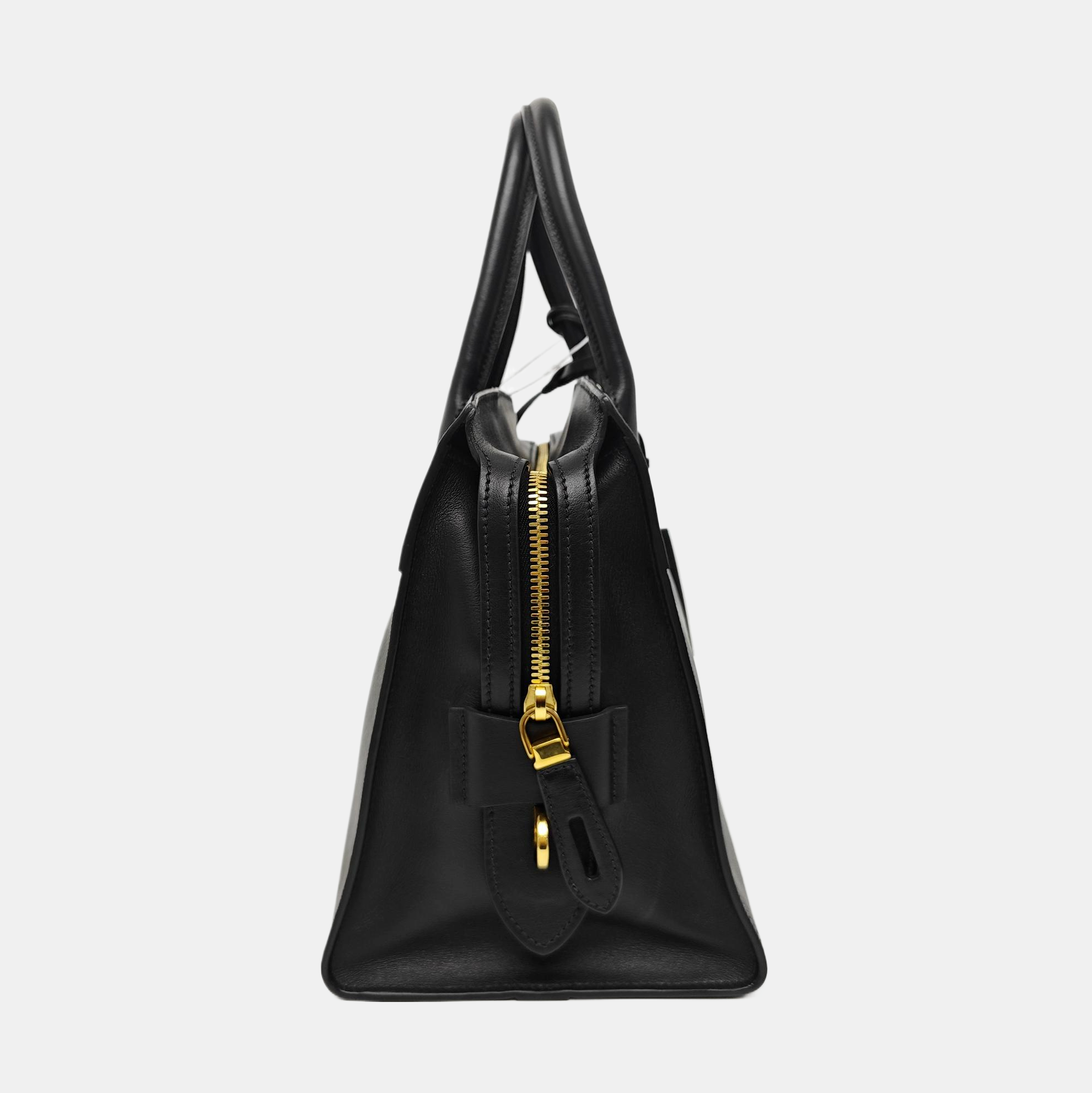 Esplanade Saffiano Calfskin Black