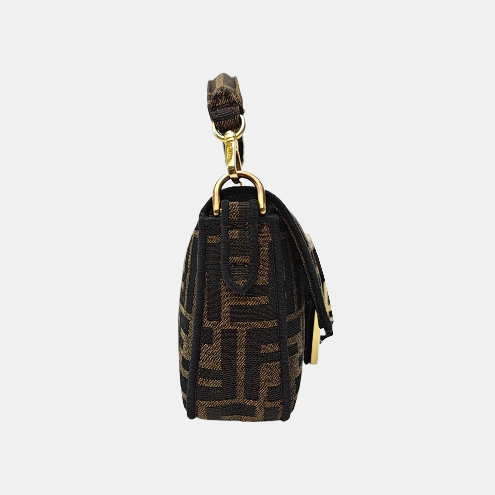 Baguette Mini Fabric Brown