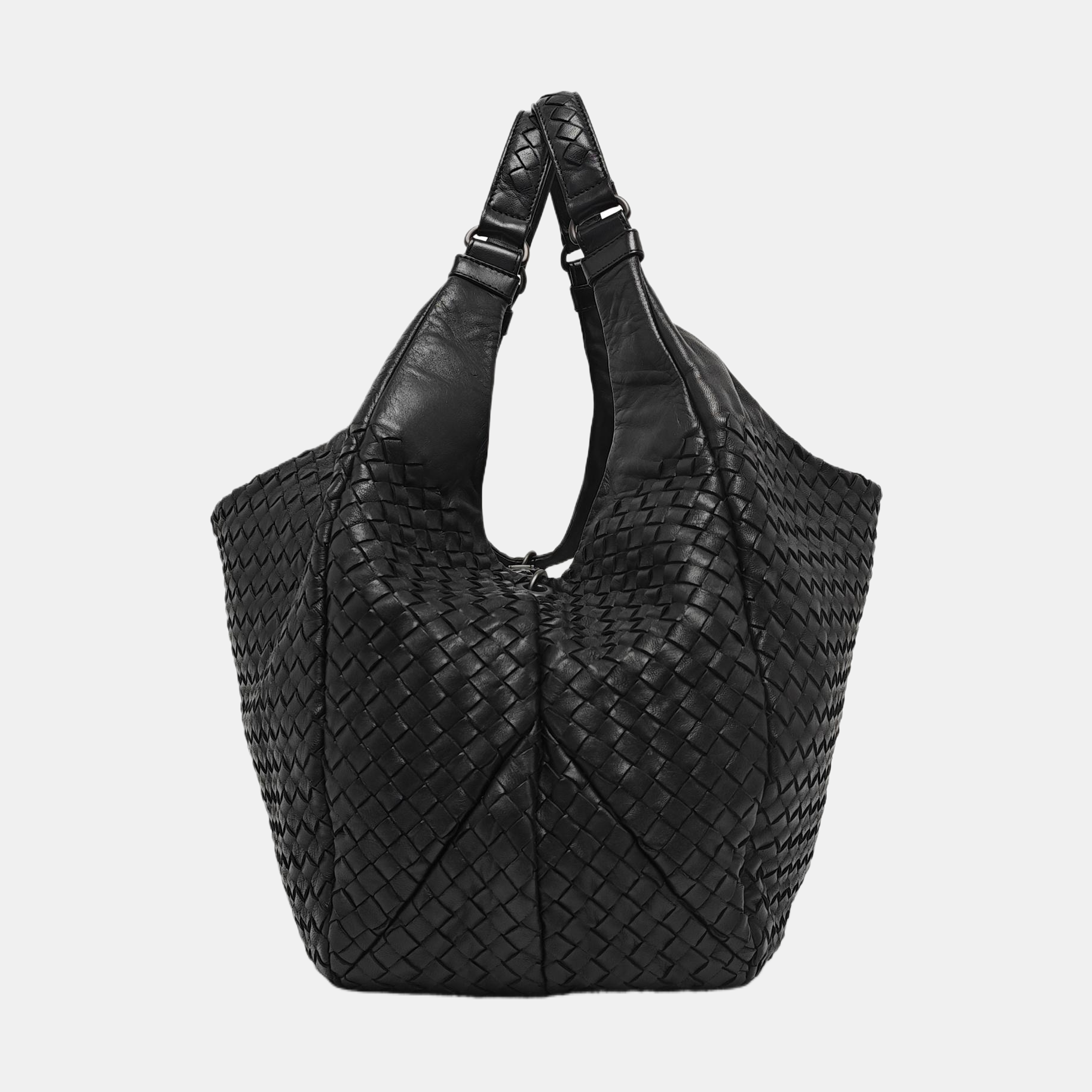 Calfskin Shoulder Bag Black