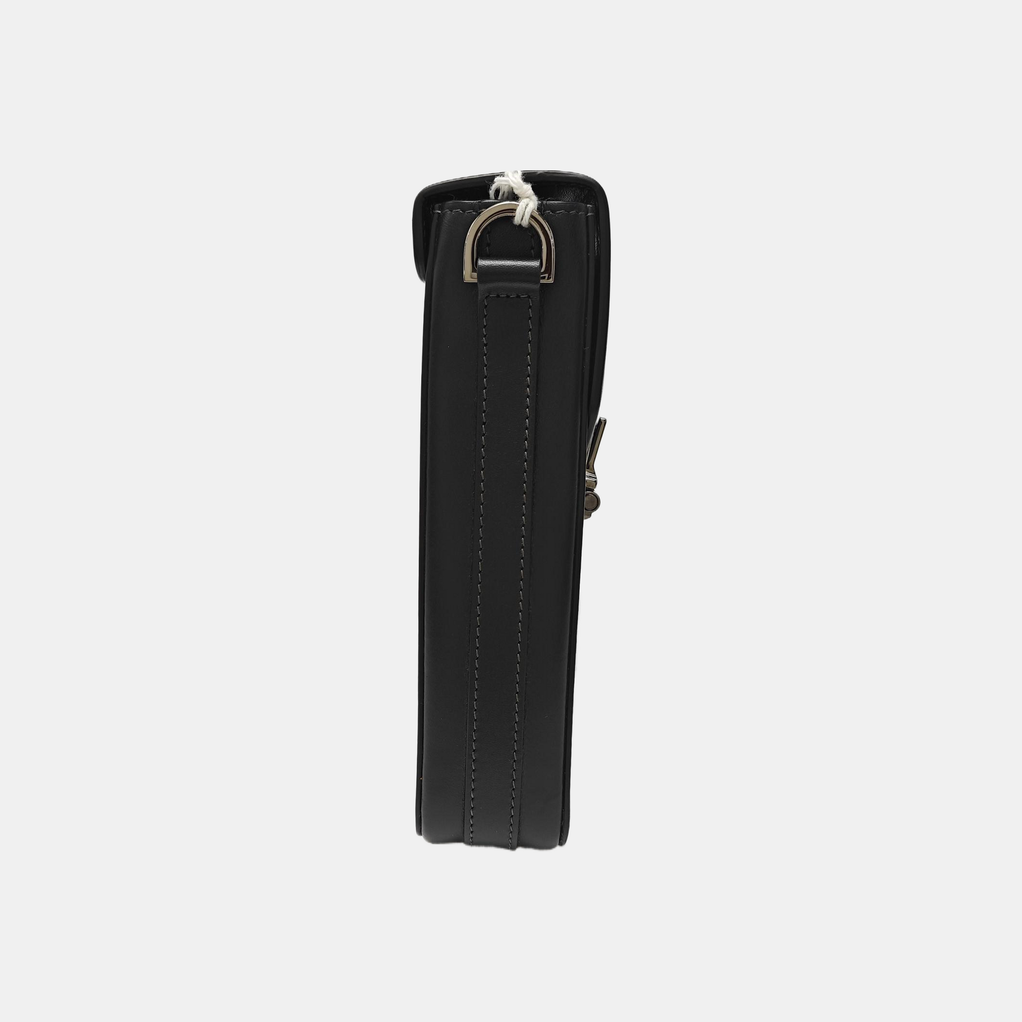 Lock Calfskin Black