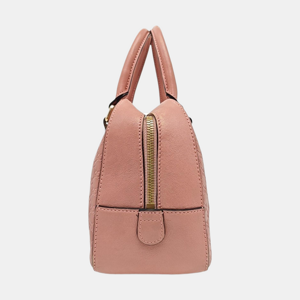 Microguccissima Monogram Calfskin Pink