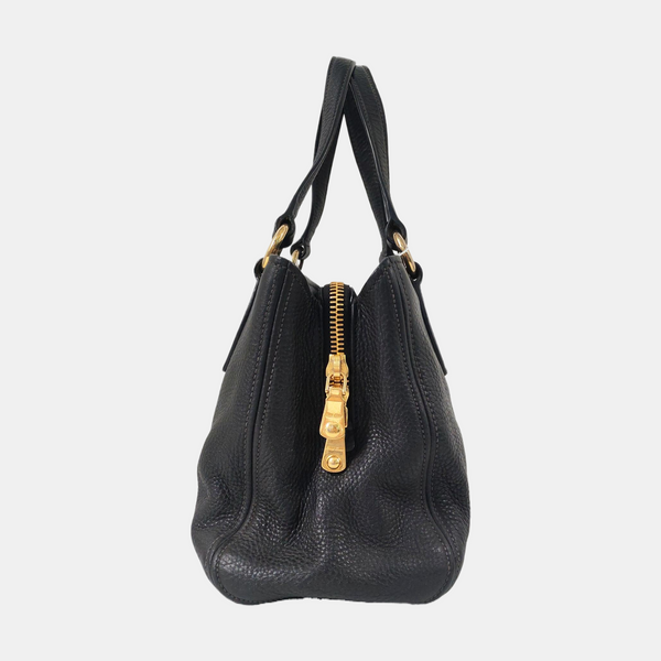 Madras Calfskin Black