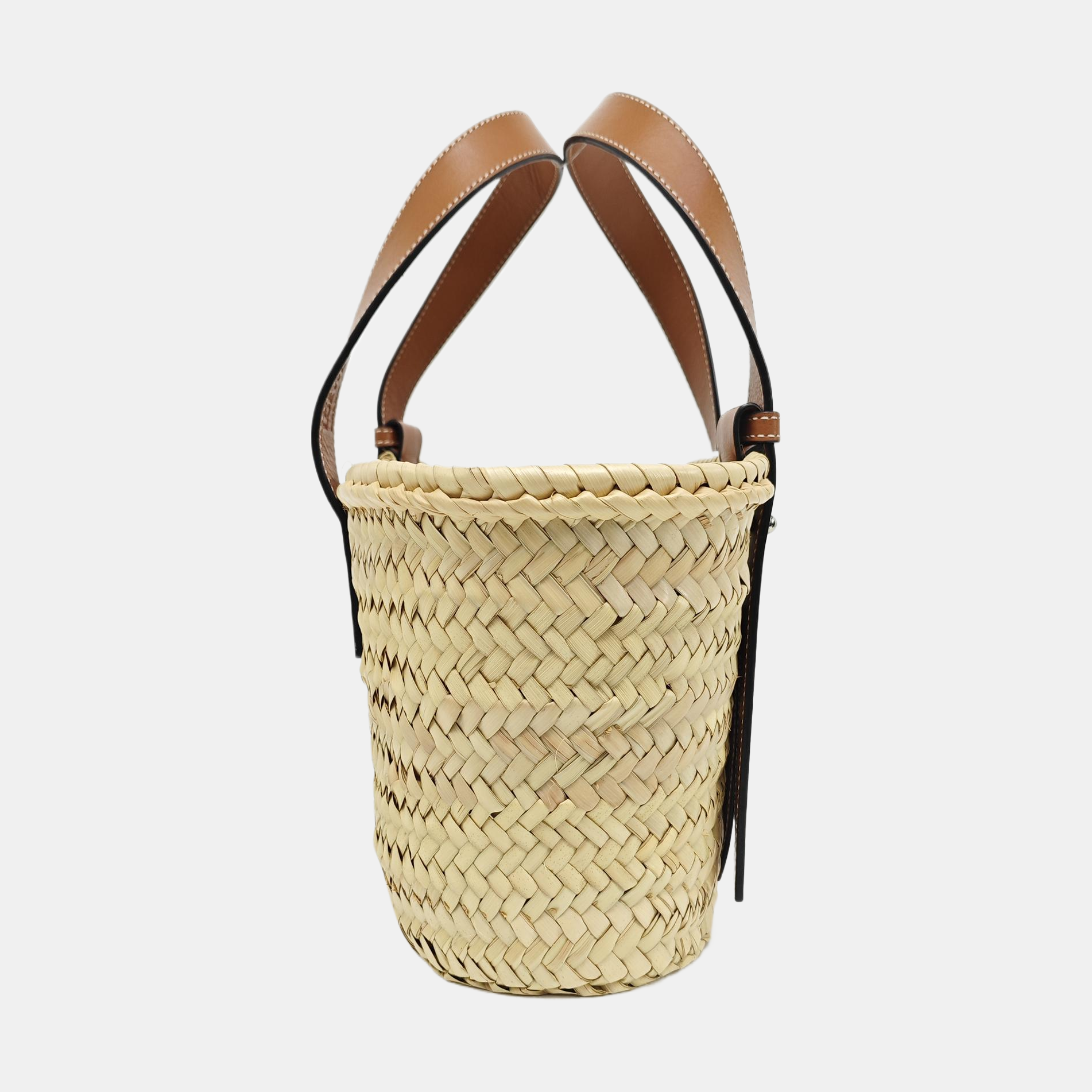 Basket Small Straw Beige