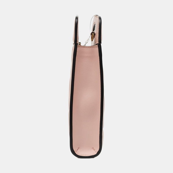 Quilted Calfskin Shoulder Bag Pink