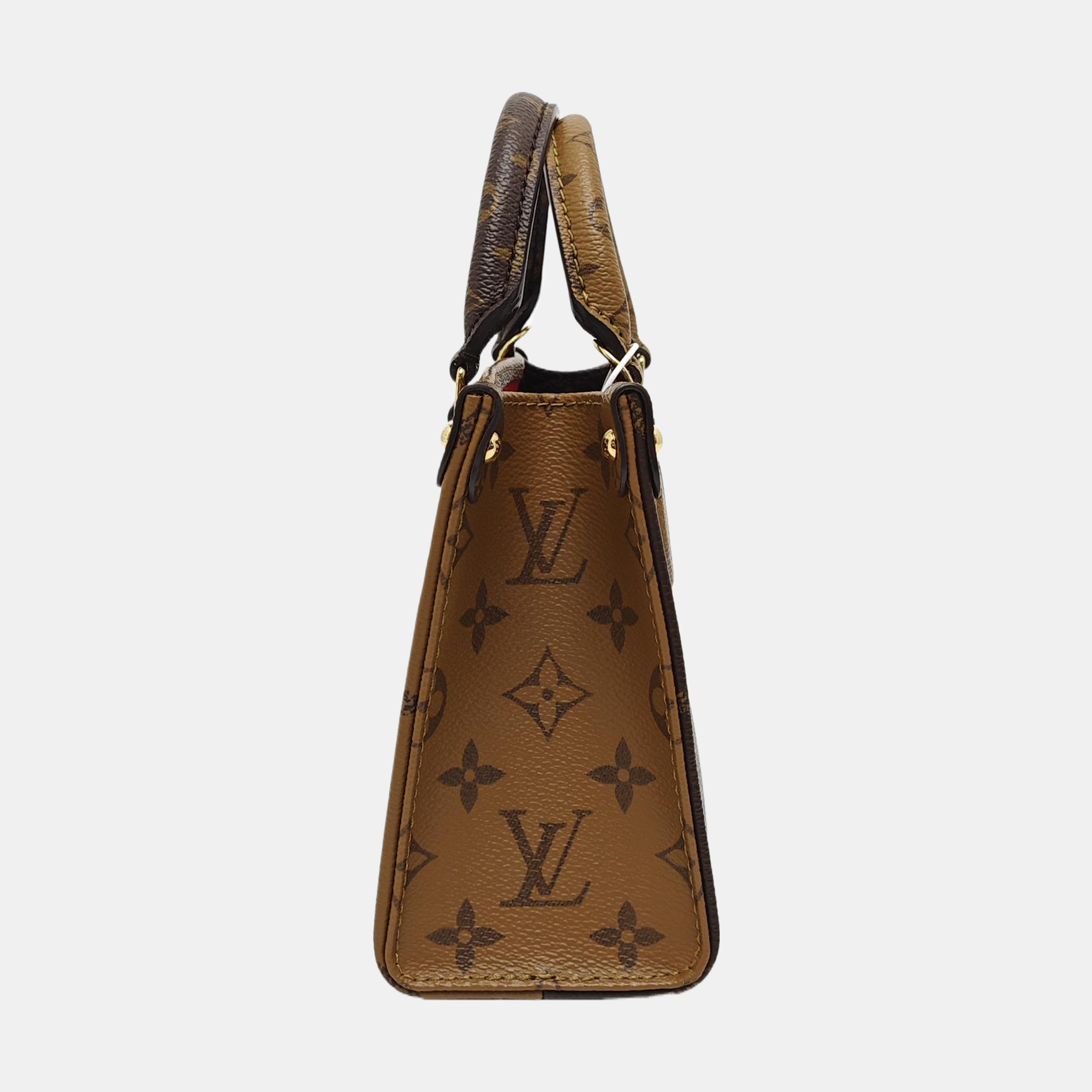 ONTHEGO BB Monogram Coated Canvas Brown