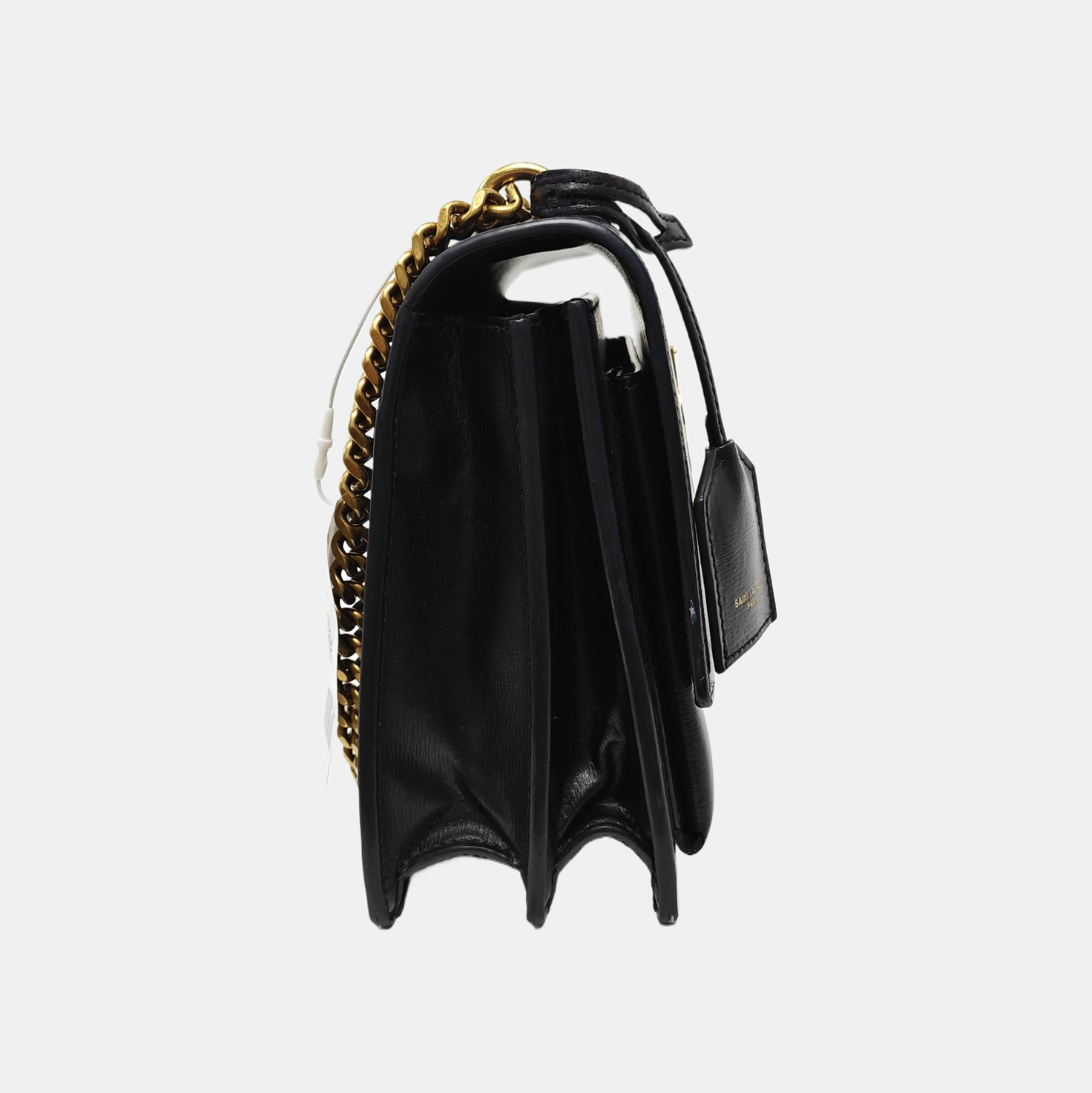 SUNSET Medium Calfskin Black