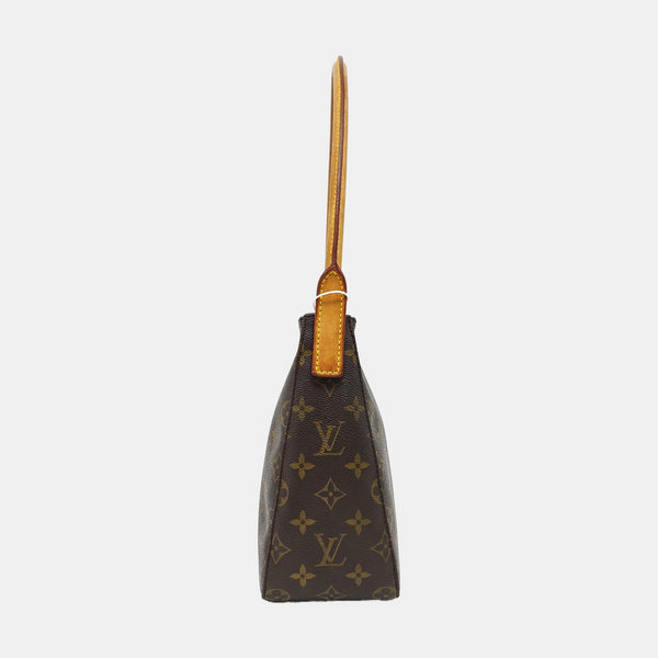 LOOPING MM Monogram Coated Canvas Brown