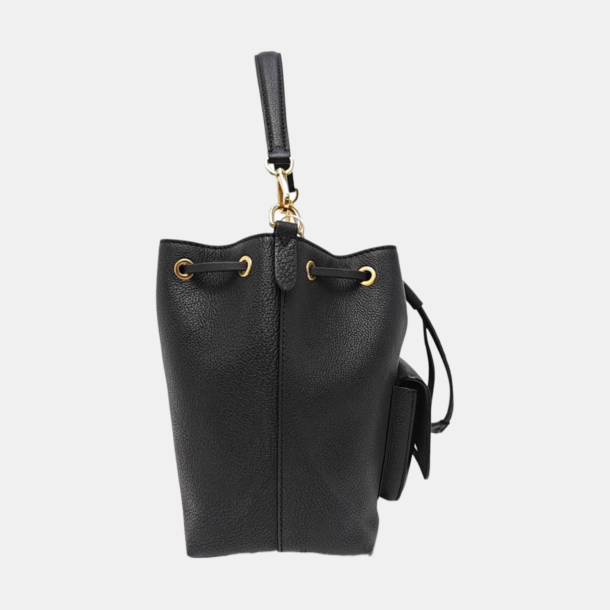 LOCKME BB Calfskin Black