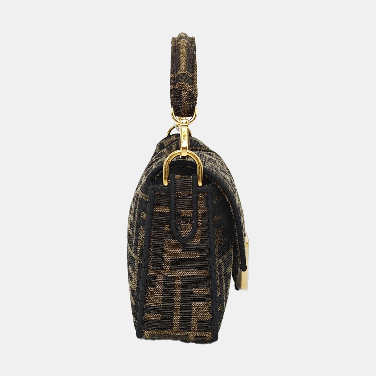 Baguette Mini Fabric Brown