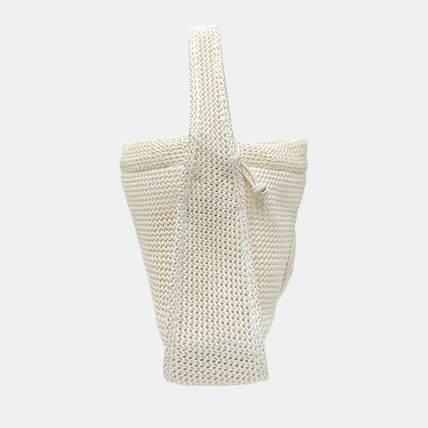 Special Material Shoulder Bag White