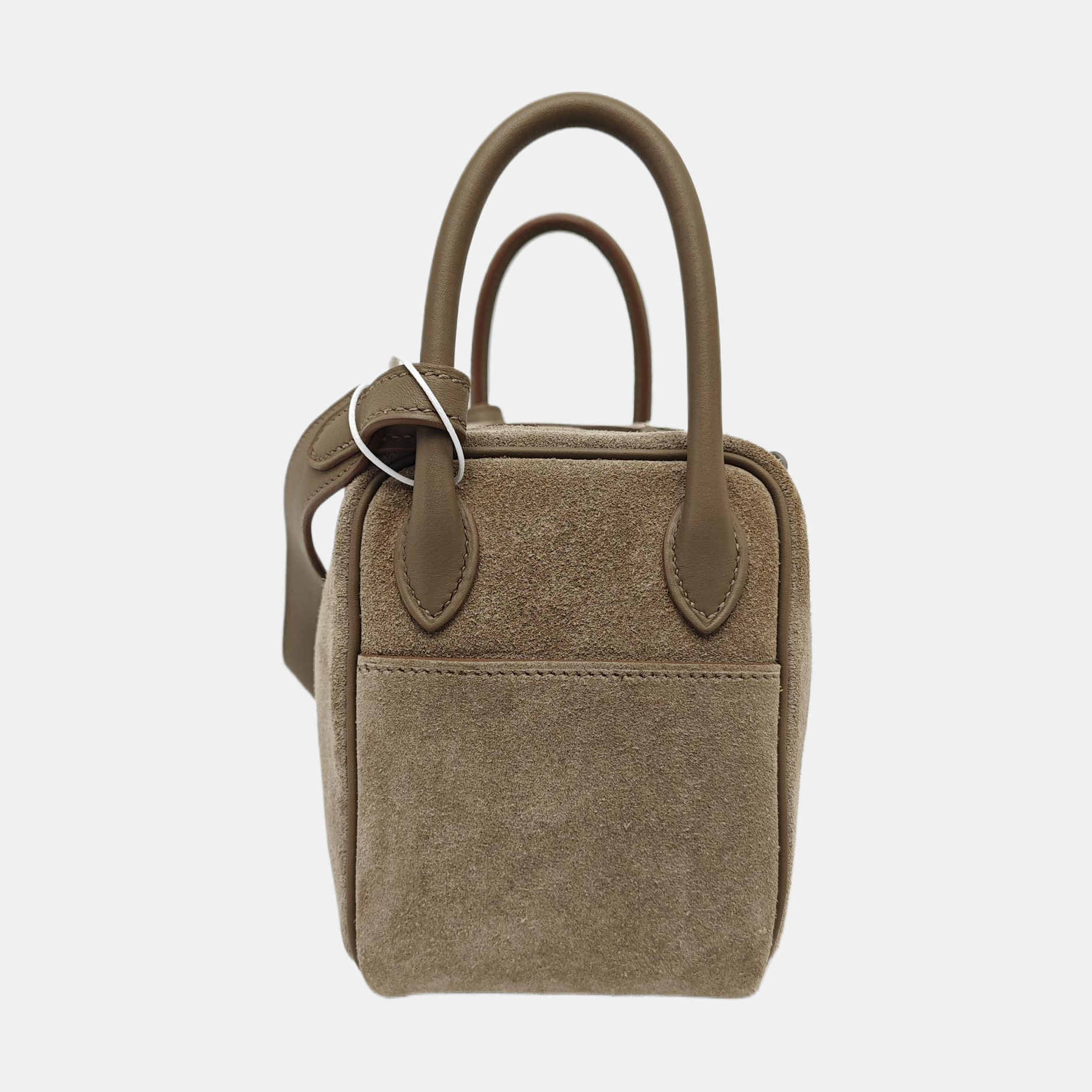 Lindy Mini Suede Gray