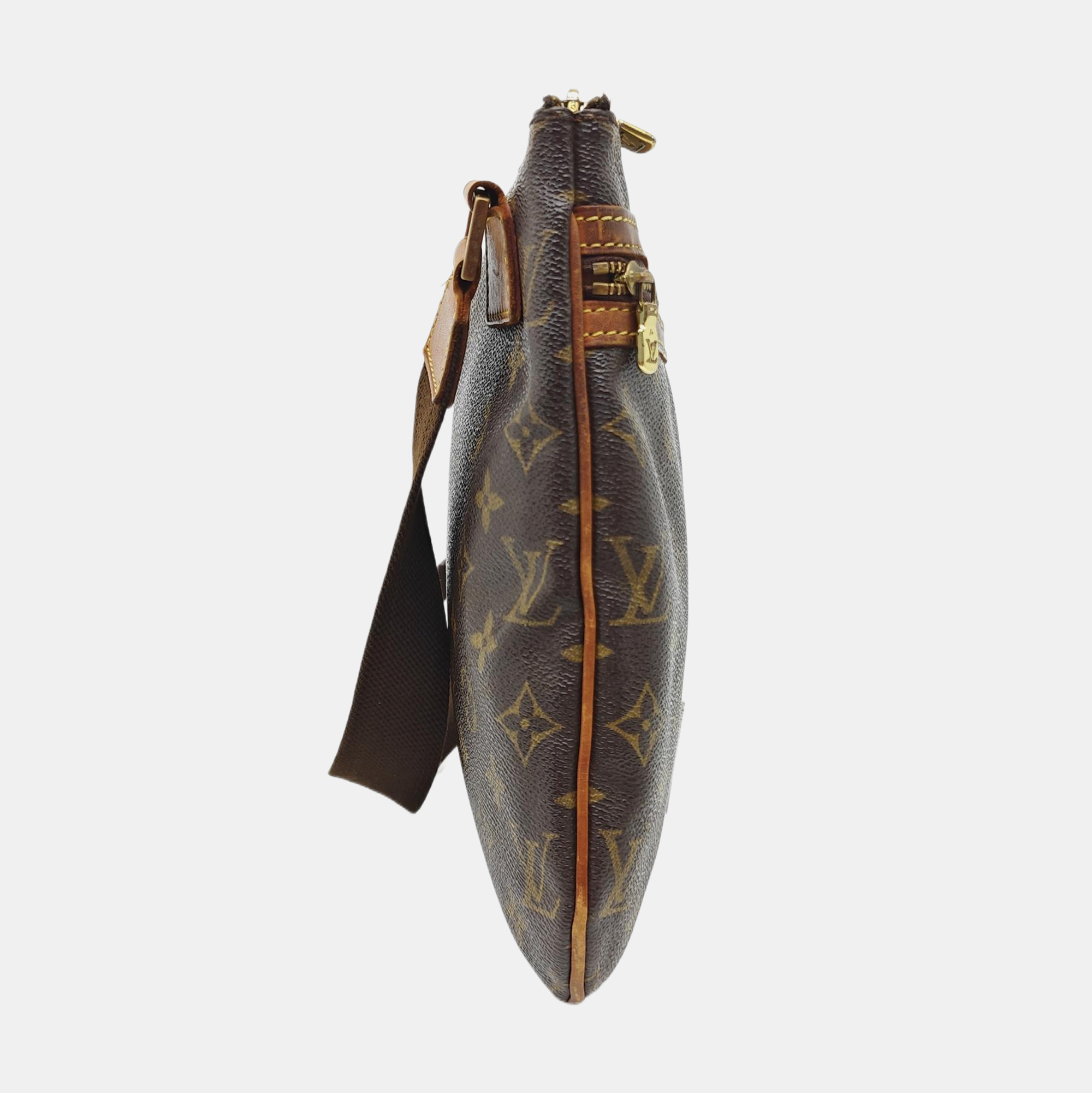 BOSPHORE Monogram Coated Canvas Brown