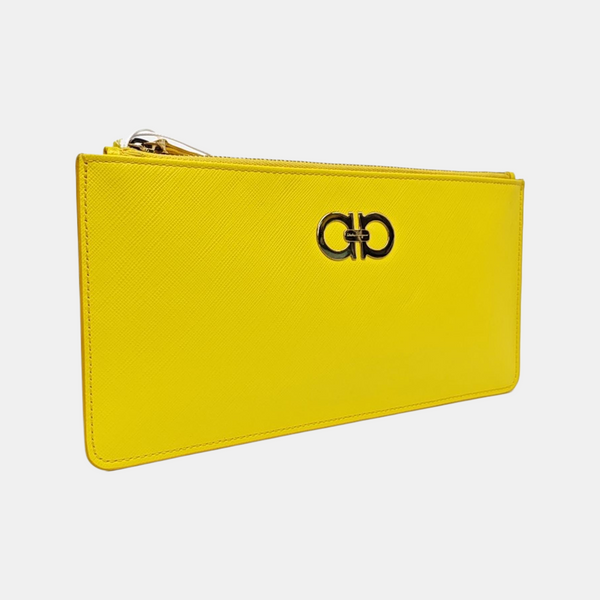 Gancini Calfskin Yellow