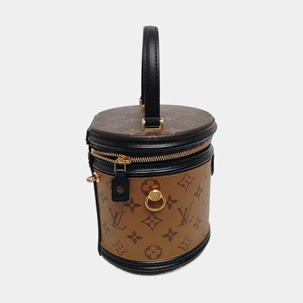 CANNES PM Monogram Coated Canvas Brown