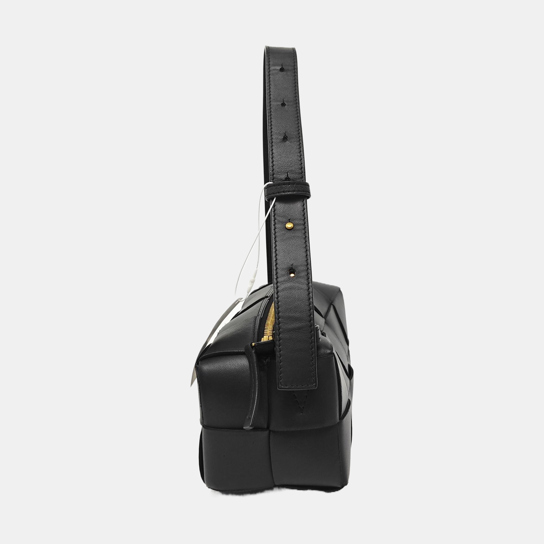 Brick Cassette Small Lambskin Black