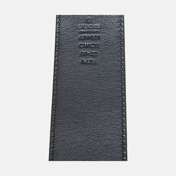 Leather Belt Blue