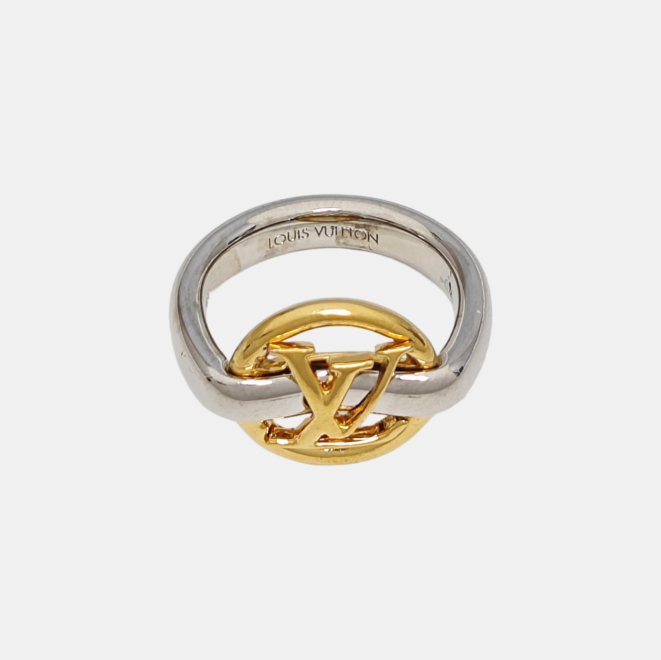 LOUISE Metal Silver Ring EU 52
