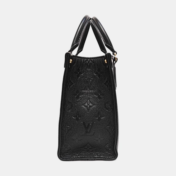 ONTHEGO PM Monogram Calfskin Black