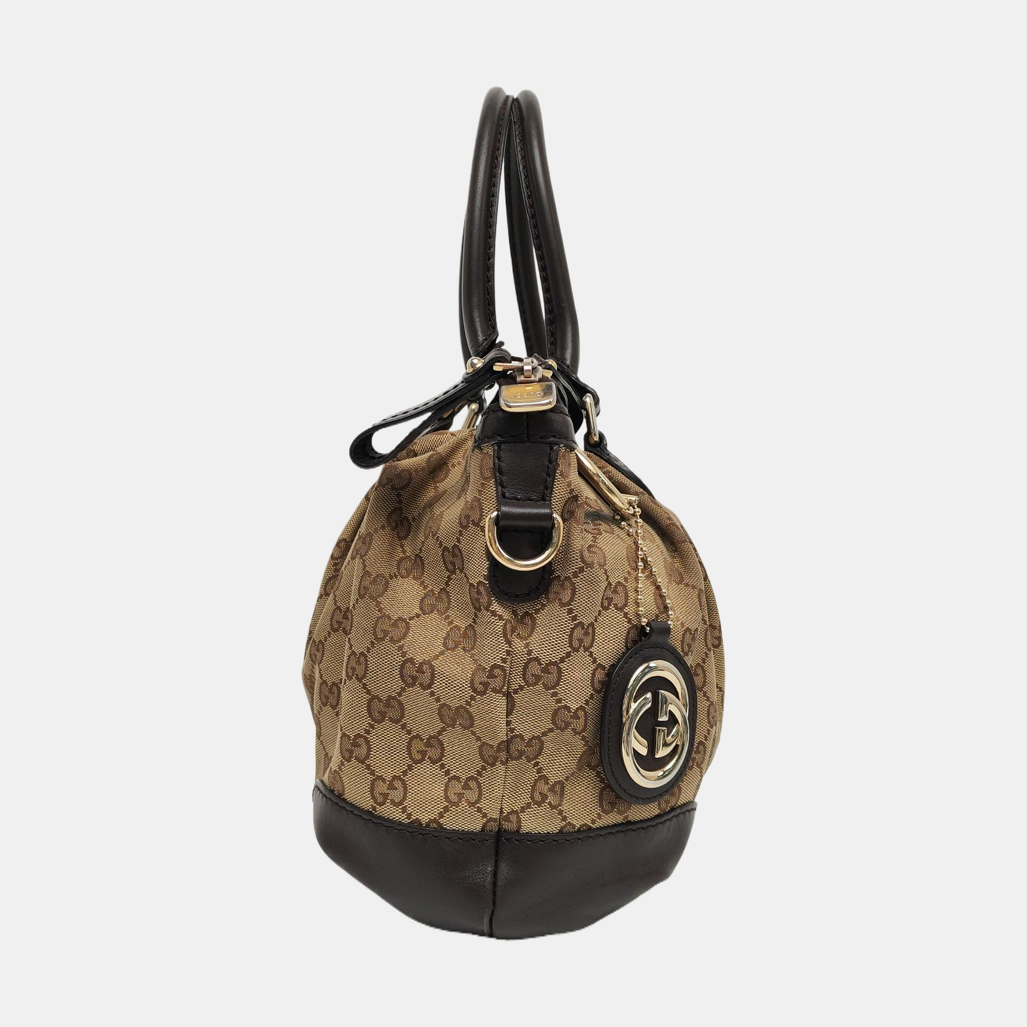 Sukey Monogram Canvas Brown