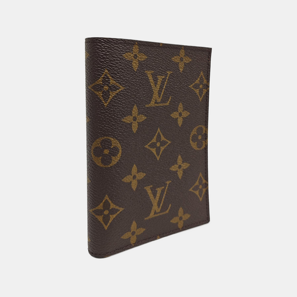 Monogram Coated Canvas Wallet Brown