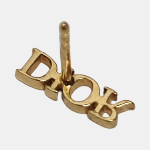 Dio(r)evolution Brass Gold Stud Earrings
