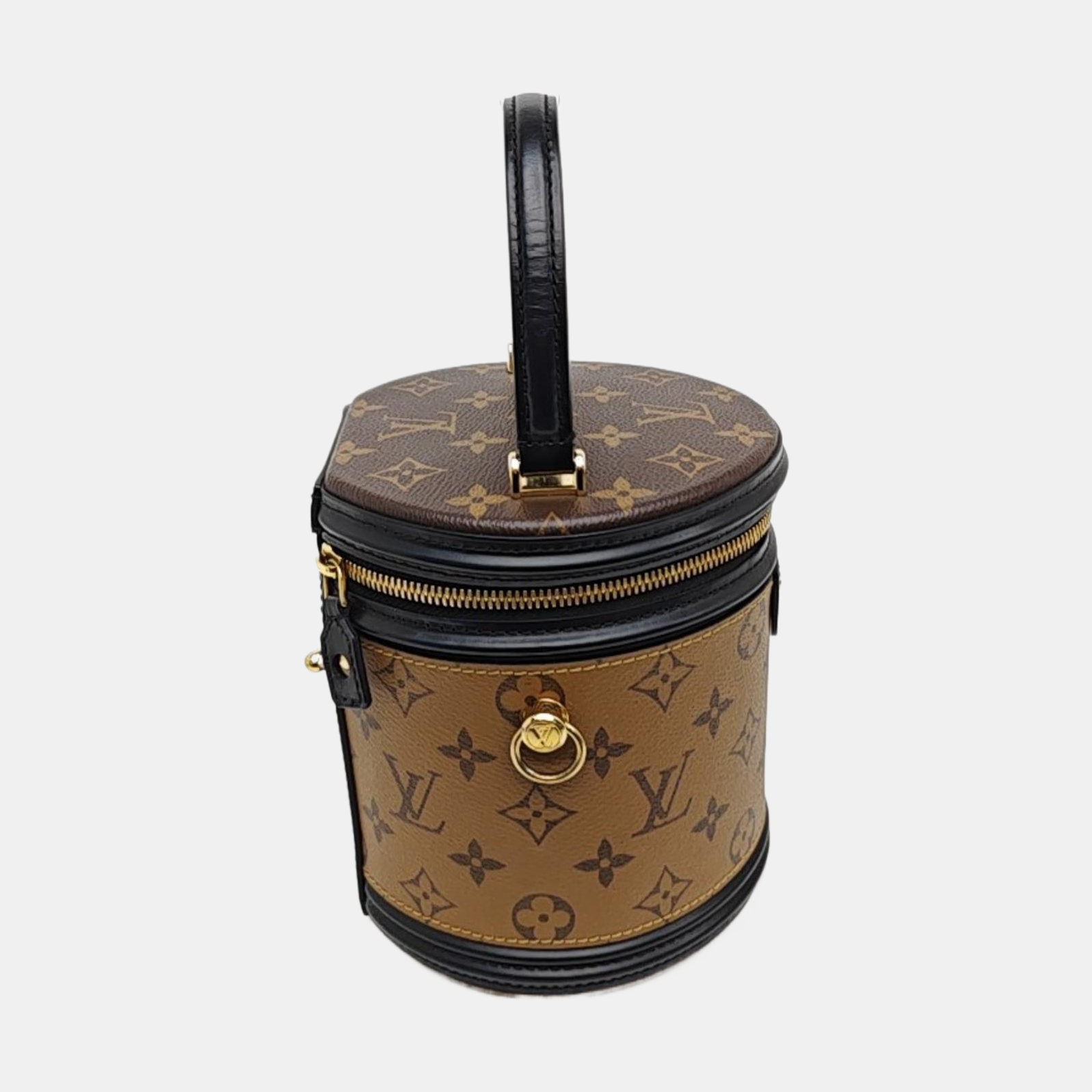 CANNES PM Monogram Coated Canvas Brown