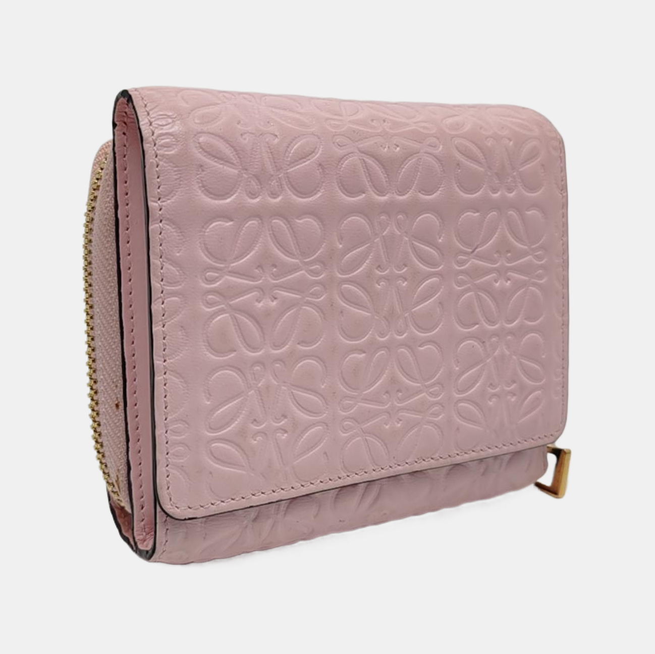 Monogram Lambskin Wallet Pink