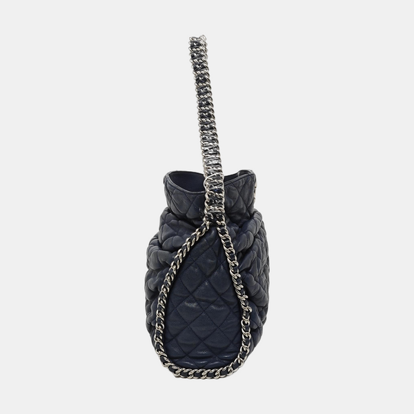 Quilted Lambskin Blue