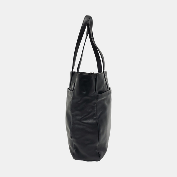 Calfskin Tote Bag Black