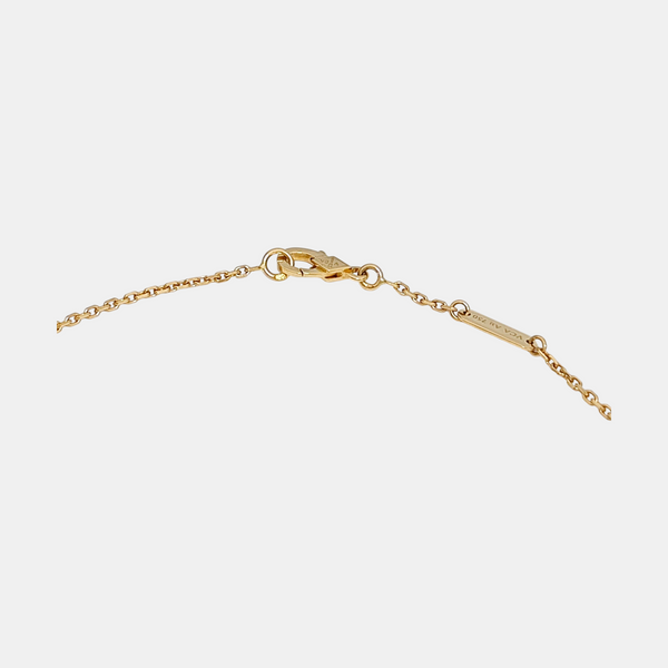 Vintage Alhambra 18k Gold Necklace