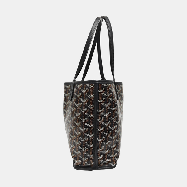 Anjou Mini Coated Canvas Black