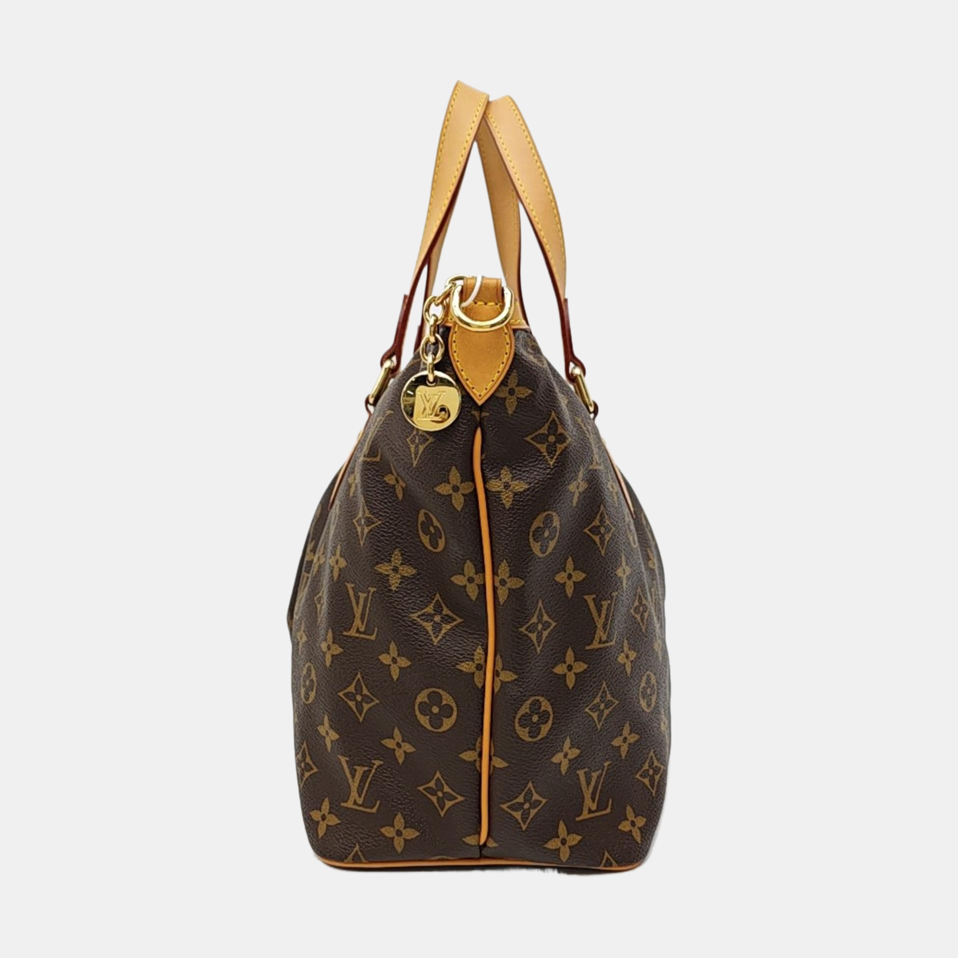 PALERMO PM Monogram Coated Canvas Brown