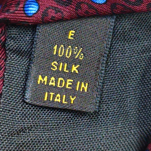 Red Mulberry Silk Tie