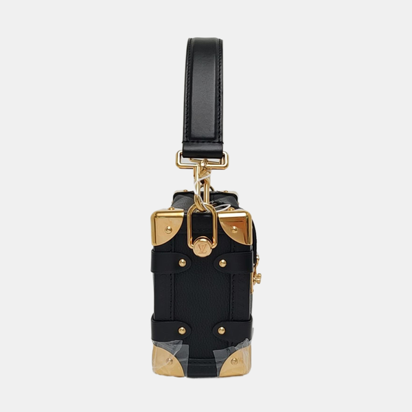 SIDE TRUNK PM Calfskin Black