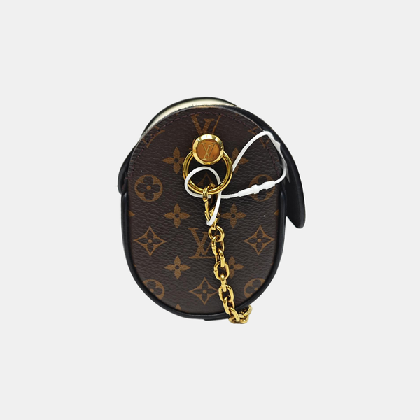 GLASSES CASE Monogram Coated Canvas Brown