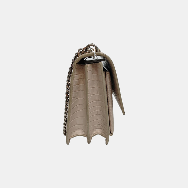 SUNSET Medium Calfskin Beige
