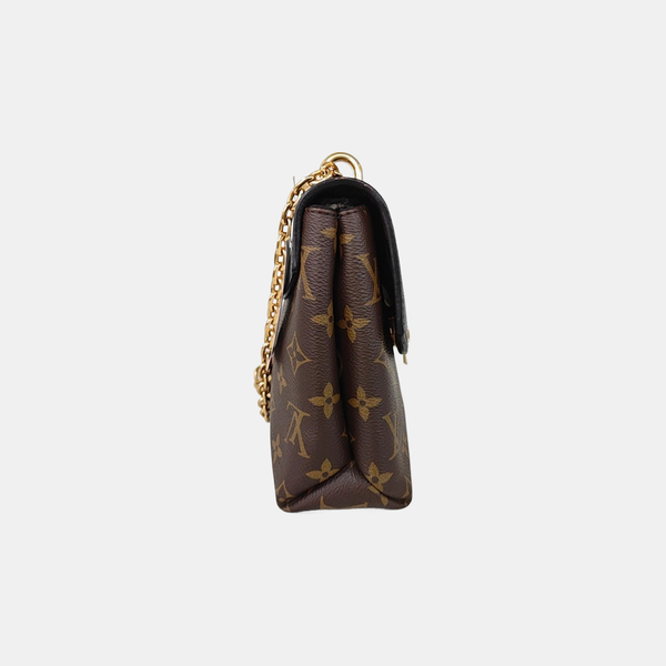 SAINT PLACIDE Monogram Coated Canvas Black