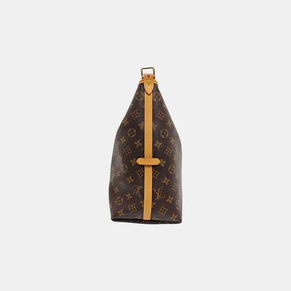 CARRYALL MM Monogram Coated Canvas Brown